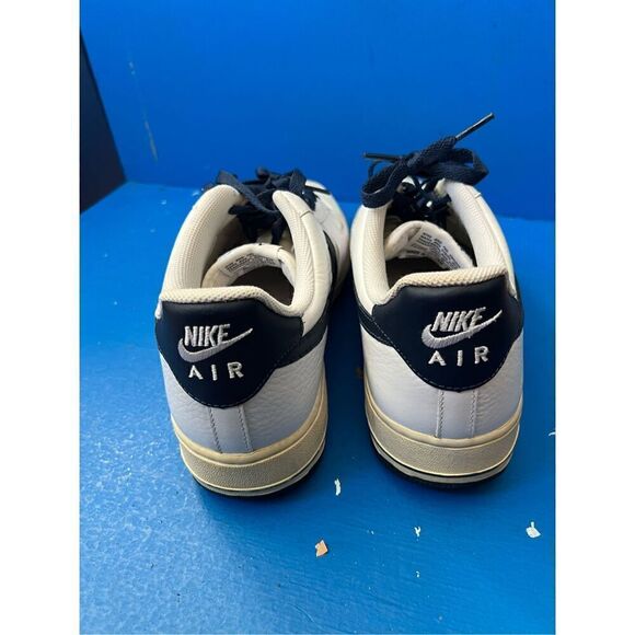 Nike Air Force 1 Sneaker Men Size 11 White Leather Classic Basketball Shoe Low main image 4